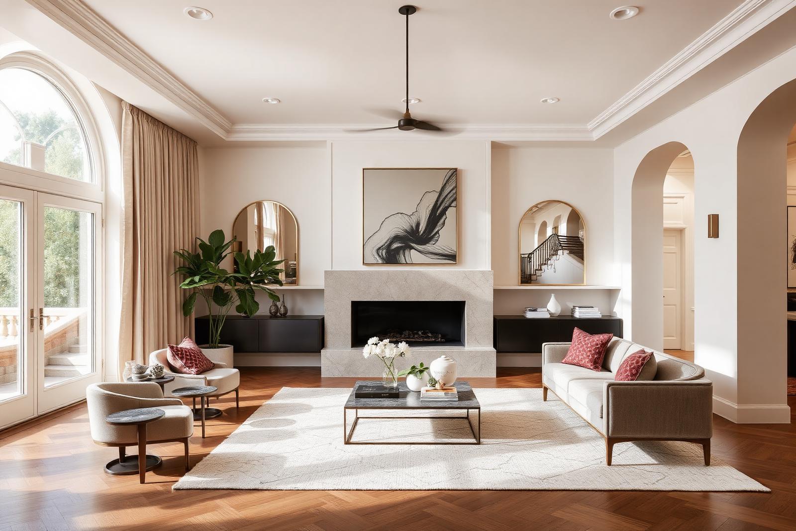Prepared luxury interior